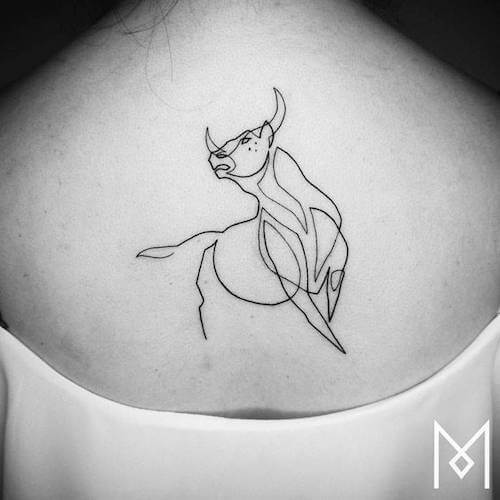 Taurus tattoos for women