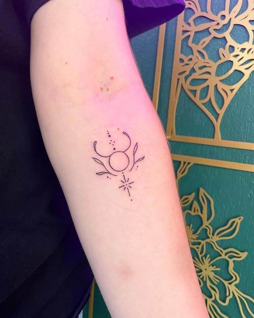 Taurus tattoos for women