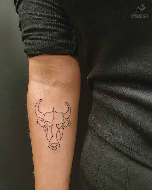 Taurus tattoos for women