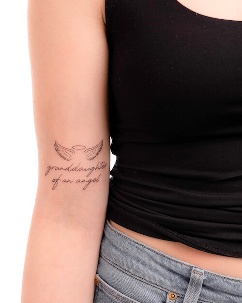 angel wings tattoo ideas for women