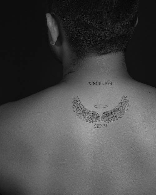 angel wings tattoo ideas for women