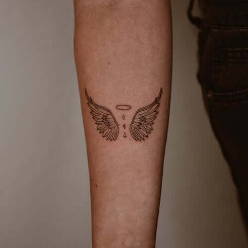 angel wings tattoo ideas for women