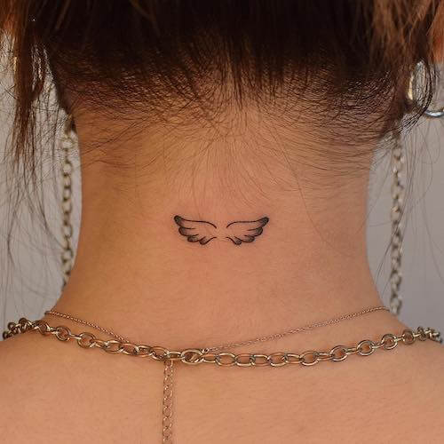 angel wings tattoo ideas for women