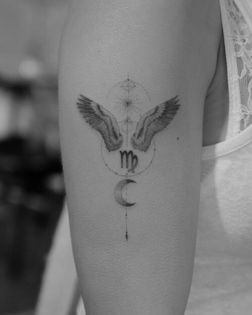 angel wings tattoo ideas for women