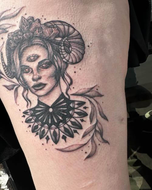 Aries tattoos for women