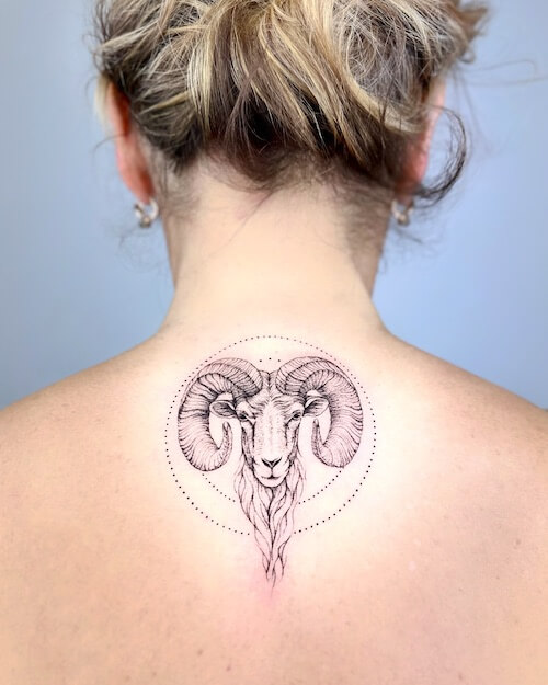 Aries tattoos for women