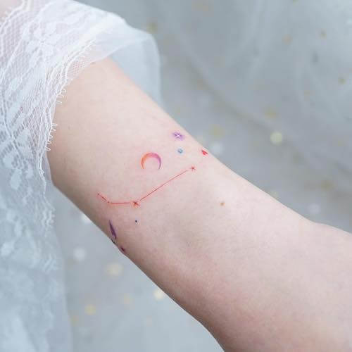 Aries tattoos for women