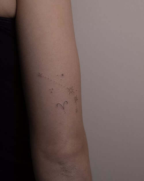 Aries tattoos for women