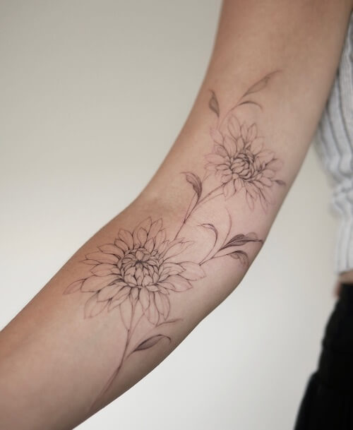 arm tattoos women