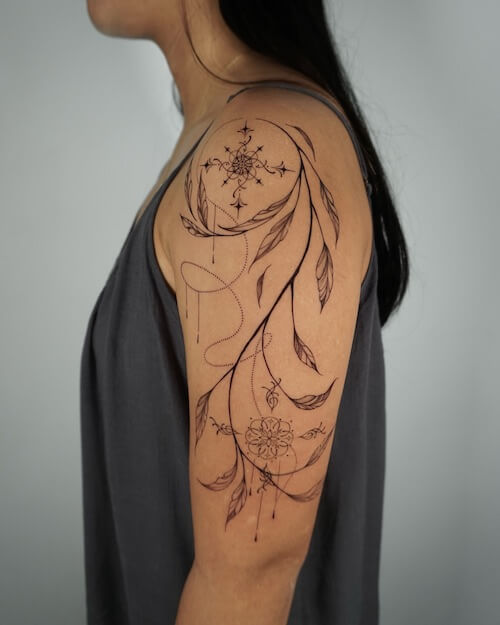 arm tattoos women