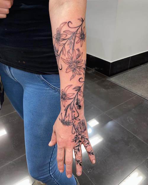 arm tattoos women