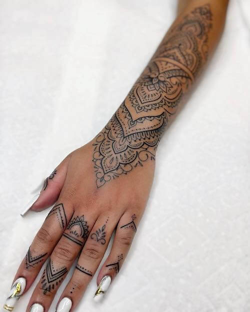 arm tattoos women