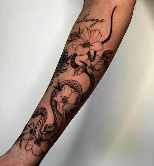 arm tattoos women