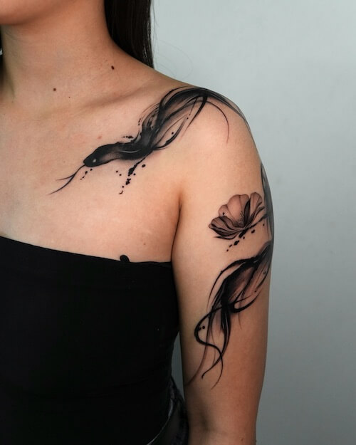 arm tattoos women