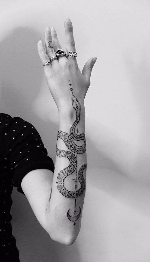 arm tattoos women