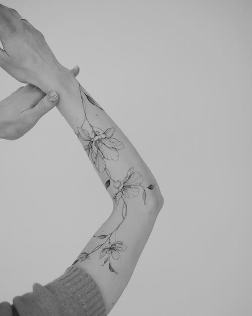 arm tattoos women