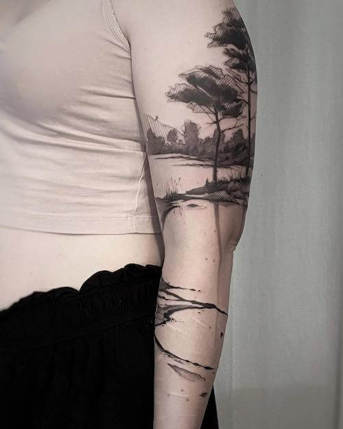 arm tattoos women