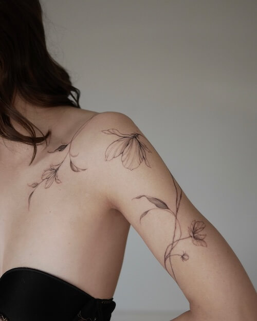 arm tattoos women