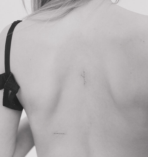 back tattoo