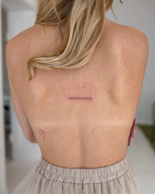 back tattoo