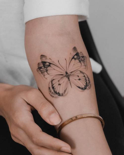 butterfly tattoos