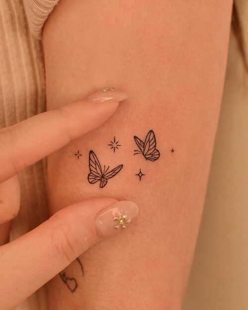 butterfly tattoos