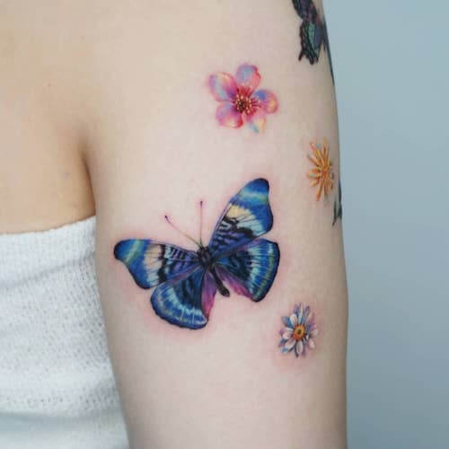 butterfly tattoos