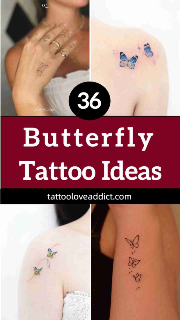 butterfly tattoos women