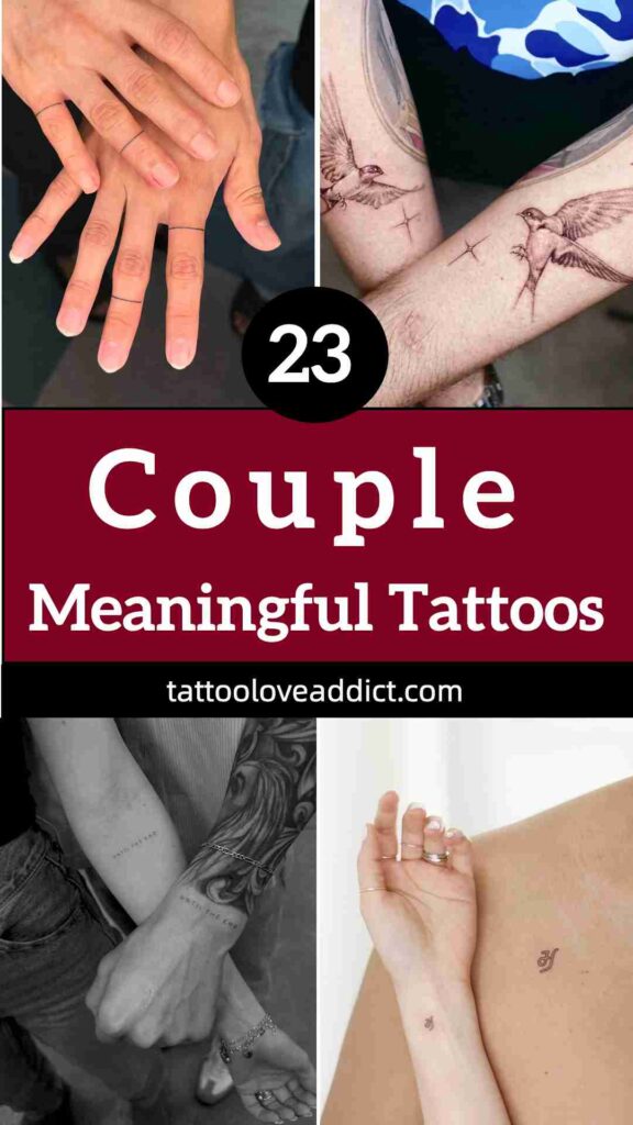 unique meaningful couple tattoos