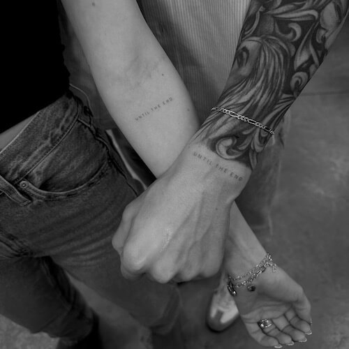 couple tattoos