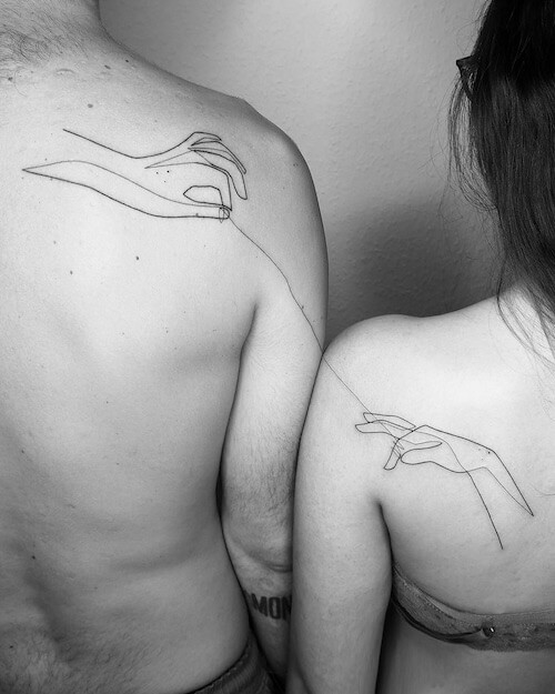 couple tattoos