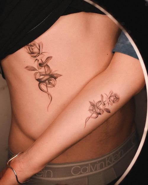 couple tattoos