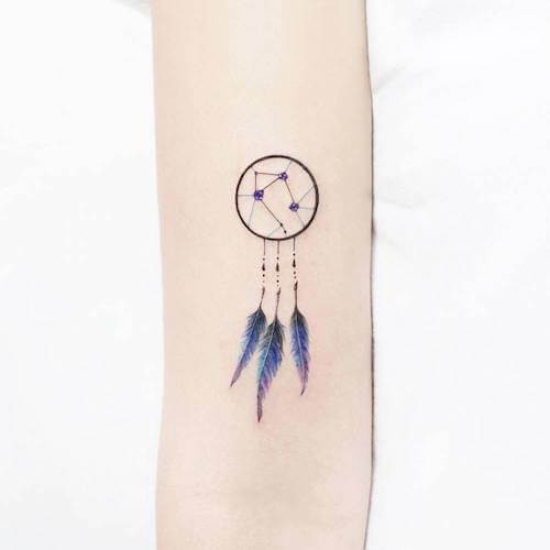 dreamcatcher tattoo women