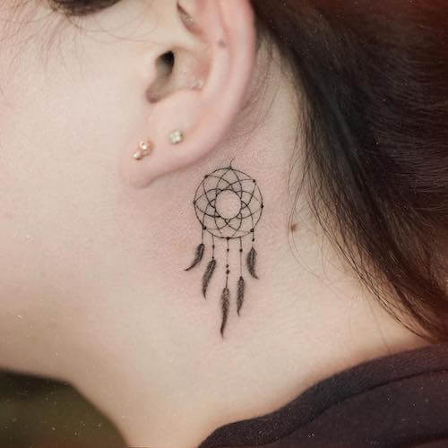 dreamcatcher tattoo women