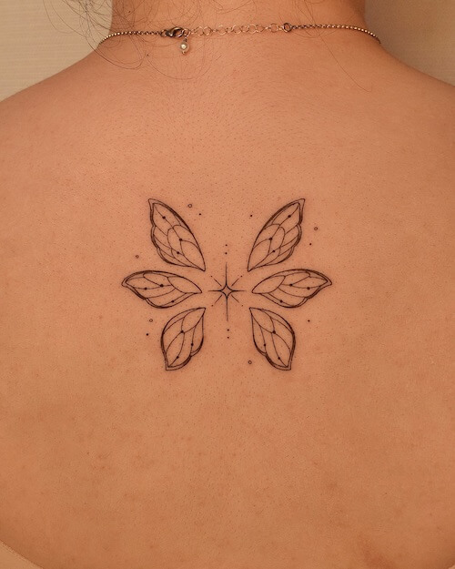 fine line tattoos women