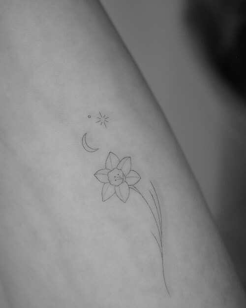 fine line tattoos women