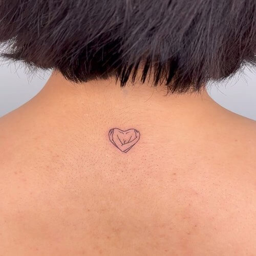 fine line tattoos women