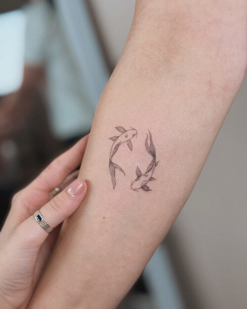 fine line tattoos women