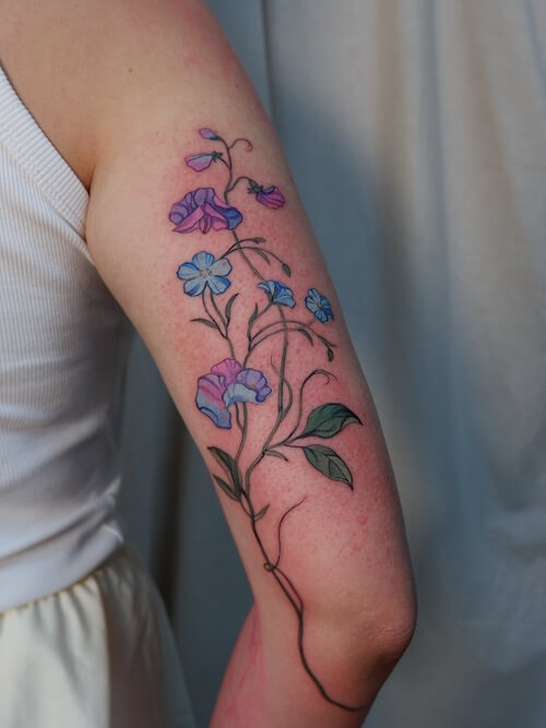 flower tattoo