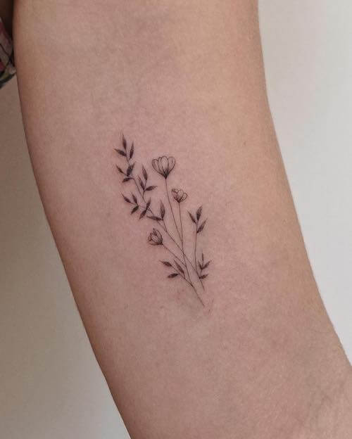 flower tattoo