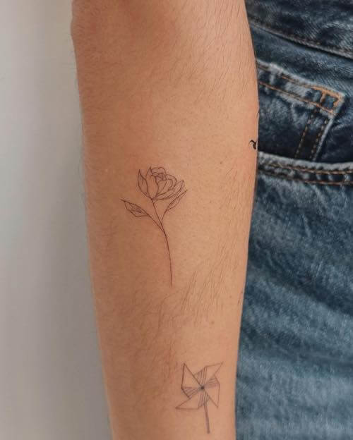 flower tattoo