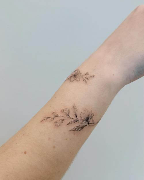 flower tattoo