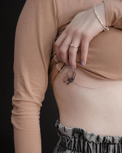 flower tattoo