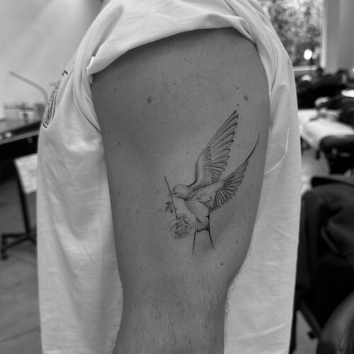 flower tattoo