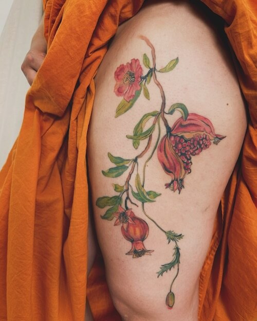 flower tattoo