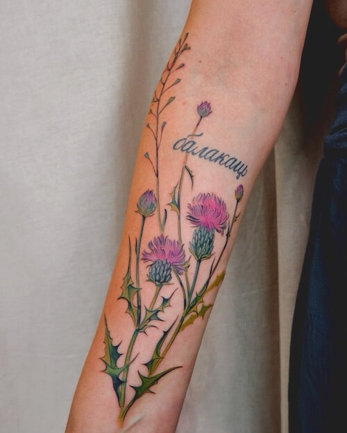 flower tattoo