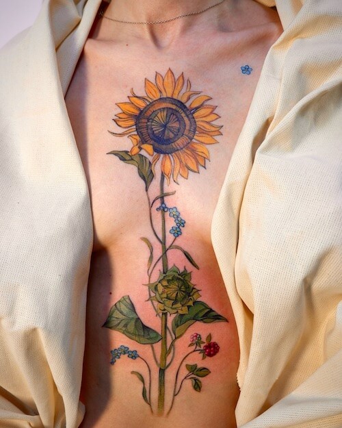 flower tattoo