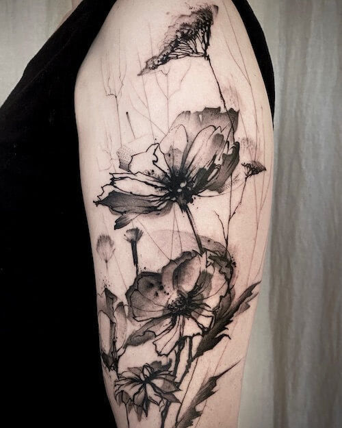 flower tattoo