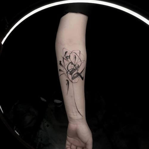 flower tattoo