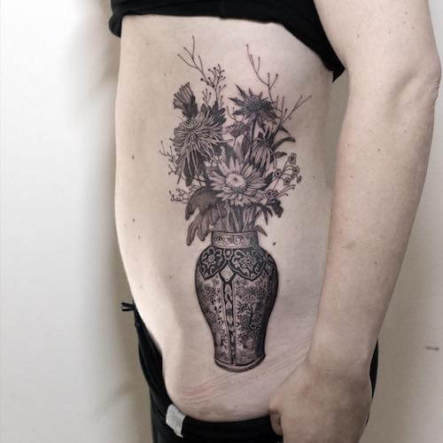 flower tattoo